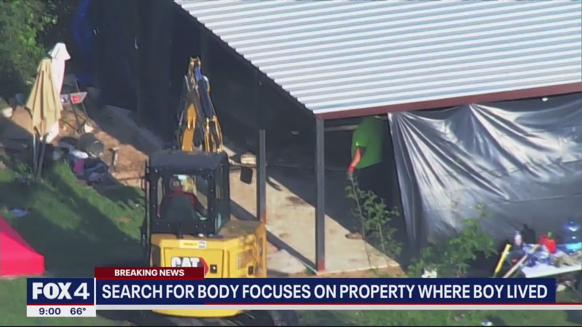 Everman search crews dig up concrete patio paid for by missing boy's mother